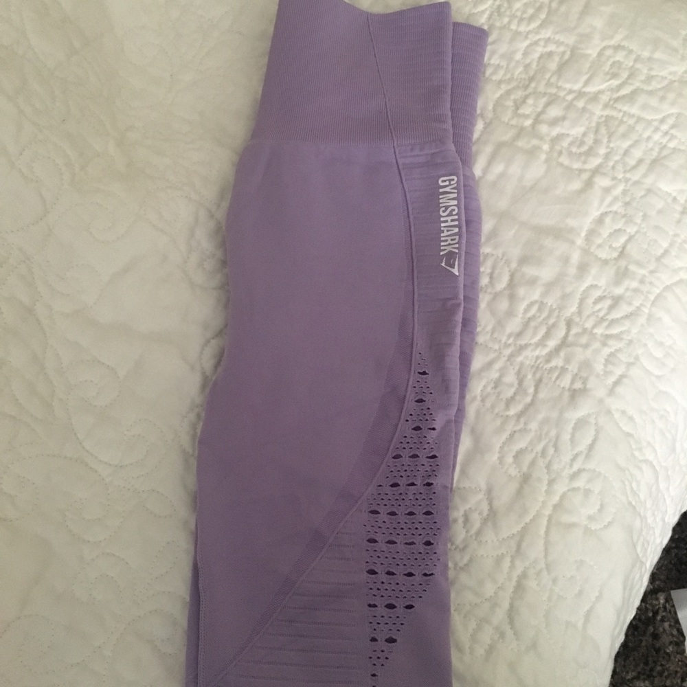 Seamless lilac full length leggings